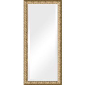 Зеркало с фацетом в багетной раме поворотное Evoform Exclusive 74x164 см, медный эльдорадо 73 мм (BY 1303)