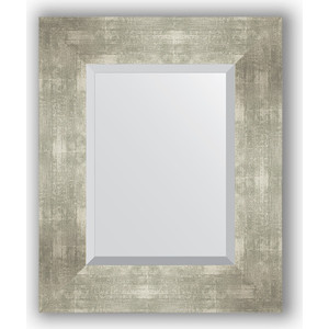фото Зеркало с фацетом в багетной раме evoform exclusive 46x56 см, алюминий 90 мм (by 1362)