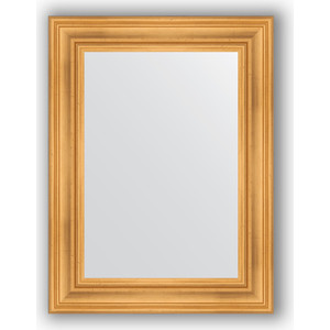 Зеркало в багетной раме поворотное Evoform Definite 62x82 см, травленое золото 99 мм (BY 3059)