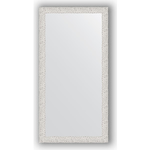 Зеркало в багетной раме поворотное Evoform Definite 51x101 см, чеканка белая 46 мм (BY 3066)