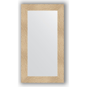 Зеркало в багетной раме поворотное Evoform Definite 60x110 см, золотые дюны 90 мм (BY 3085)