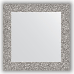 Зеркало в багетной раме Evoform Definite 70x70 см, чеканка серебряная 90 мм (BY 3151)