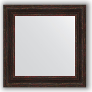 Зеркало в багетной раме Evoform Definite 72x72 см, темный прованс 99 мм (BY 3158)