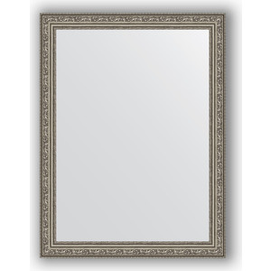 Зеркало в багетной раме поворотное Evoform Definite 64x84 см, виньетка состаренное серебро 56 мм (BY 3168)