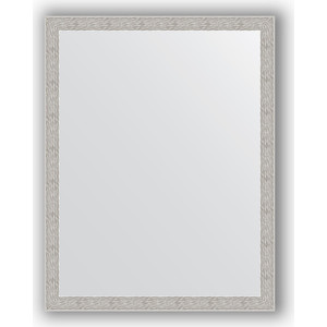 Зеркало в багетной раме поворотное Evoform Definite 71x91 см, волна алюминий 46 мм (BY 3262)