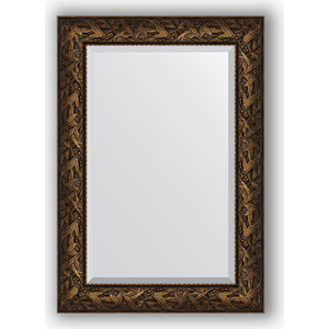 Зеркало с фацетом в багетной раме поворотное Evoform Exclusive 69x99 см, византия бронза 99 мм (BY 3443)