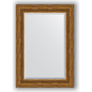 Зеркало с фацетом в багетной раме поворотное Evoform Exclusive 69x99 см, травленая бронза 99 мм (BY 3446)