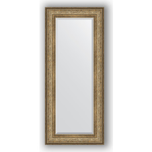 Зеркало с фацетом в багетной раме поворотное Evoform Exclusive 60x140 см, виньетка античная бронза 109 мм (BY 3529)