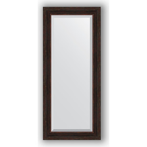 Зеркало с фацетом в багетной раме поворотное Evoform Exclusive 69x159 см, темный прованс 99 мм (BY 3577)