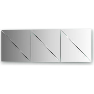 Зеркальная плитка Evoform Reflective с фацетом 15 мм, 30 х 30 см, комплект 6 шт. (BY 1543)