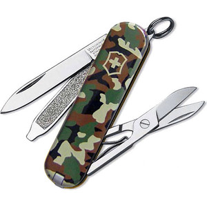 Нож перочинный Victorinox Classic 0.6223.94 (58мм 7 функций, рукоять дизайна ''Камуфляж''), Classic 0.6223.94 (58мм 7 функций, рукоять дизайна "Камуфляж")
Нож перочинный Victorinox Classic 0.6223.94 (58мм 7 функций, рукоять дизайна ''Камуфляж''), Classic 0.6223.94 (58мм 7 функций, рукоять дизайна "Камуфляж")