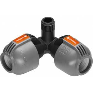 Соединитель Gardena L-образный 25мм x 1/2'' наружная резьба (02782-20.000.00), L-образный 25мм x 1/2" наружная резьба (02782-20.000.00)
Соединитель Gardena L-образный 25мм x 1/2'' наружная резьба (02782-20.000.00), L-образный 25мм x 1/2" наружная резьба (02782-20.000.00)