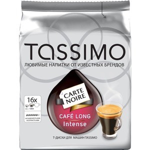 Кофе в капсулах TASSIMO Карт Нуар Кафе Лонг Интенс 128гр, Карт Нуар Кафе Лонг Интенс 128гр
Кофе в капсулах TASSIMO Карт Нуар Кафе Лонг Интенс 128гр, Карт Нуар Кафе Лонг Интенс 128гр