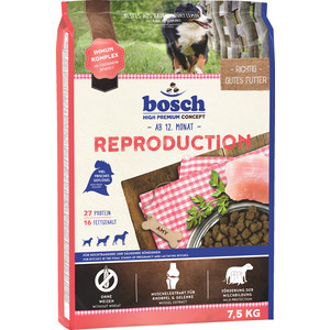 Сухой корм Bosch Petfood Reproduction для беременных и кормящих собак 7,5кг, Reproduction для беременных и кормящих собак 7,5кг
Сухой корм Bosch Petfood Reproduction для беременных и кормящих собак 7,5кг, Reproduction для беременных и кормящих собак 7,5кг