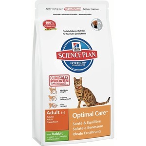 Сухой корм Hill's Science Plan Optimal Care Adult with Rabbit с кроликом для кошек 10кг (5151), Science Plan Optimal Care Adult with Rabbit с кроликом для кошек 10кг (5151)
Сухой корм Hill's Science Plan Optimal Care Adult with Rabbit с кроликом для кошек 10кг (5151), Science Plan Optimal Care Adult with Rabbit с кроликом для кошек 10кг (5151)