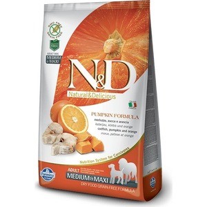 Сухой корм Farmina N&D Dog Medium&Maxi GF Pumpkin Codfish & Orange беззерновой с треской апельсином тыквой для собак средних и крупных пород 2,5кг, N&D Dog Medium&Maxi GF Pumpkin Codfish & Orange беззерновой с треской апельсином тыквой для собак средних и
Сухой корм Farmina N&D Dog Medium&Maxi GF Pumpkin Codfish & Orange беззерновой с треской апельсином тыквой для собак средних и крупных пород 2,5кг, N&D Dog Medium&Maxi GF Pumpkin Codfish & Orange беззерновой с треской апельсином тыквой для собак средних и