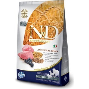 Сухой корм Farmina N&D Adult Dog Medium LG Lamb & Blueberry низкозерновой с ягненком и черникой для собак всех пород 2,5кг (21502), N&D Adult Dog Medium LG Lamb & Blueberry низкозерновой с ягненком и черникой для собак всех пород 2,5кг (21502)
Сухой корм Farmina N&D Adult Dog Medium LG Lamb & Blueberry низкозерновой с ягненком и черникой для собак всех пород 2,5кг (21502), N&D Adult Dog Medium LG Lamb & Blueberry низкозерновой с ягненком и черникой для собак всех пород 2,5кг (21502)