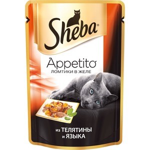 Паучи Sheba Appetito ломтики в желе из телятины и языка для кошек 85г (10161709), Appetito ломтики в желе из телятины и языка для кошек 85г (10161709)
Паучи Sheba Appetito ломтики в желе из телятины и языка для кошек 85г (10161709), Appetito ломтики в желе из телятины и языка для кошек 85г (10161709)