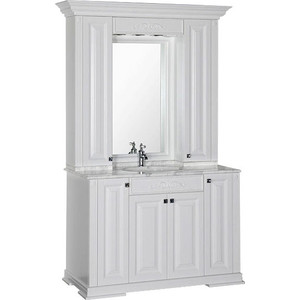 Зеркало-шкаф Aquanet Кастильо 120 белый (183169)