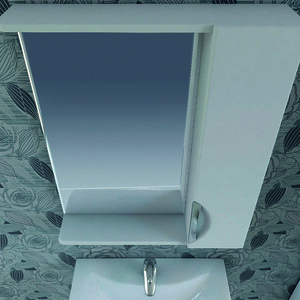 Зеркало-шкаф VIGO Callao 2-600 правый, с подсветкой, белый (2000000001869)