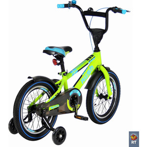 фото Велосипед 2-х колесный velolider r16g 16'' rush sport зеленый