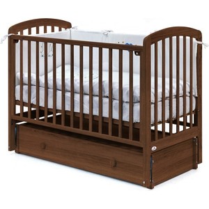 Кроватка Fiorellino Tina маятник продольный 120х60 oreh, Tina маятник продольный 120х60 oreh
Кроватка Fiorellino Tina маятник продольный 120х60 oreh, Tina маятник продольный 120х60 oreh