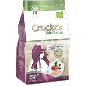 Сухой корм Crockex Wellness Adult Medio-Maxi Rabbit Meat & Vegetables & Fructs с кроликом и рисом для собак средних и крупных пород 3кг (MCF3603), Wellness Adult Medio-Maxi Rabbit Meat & Vegetables & Fructs с кроликом и рисом для собак средних и крупных п
Сухой корм Crockex Wellness Adult Medio-Maxi Rabbit Meat & Vegetables & Fructs с кроликом и рисом для собак средних и крупных пород 3кг (MCF3603), Wellness Adult Medio-Maxi Rabbit Meat & Vegetables & Fructs с кроликом и рисом для собак средних и крупных п