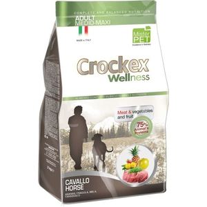 Сухой корм Crockex Wellness Adult Medio-Maxi Horse Meat & Vegetables & Fructs с кониной и рисом для собак средних и крупных пород 12кг (MCF3712), Wellness Adult Medio-Maxi Horse Meat & Vegetables & Fructs с кониной и рисом для собак средних и крупных поро
Сухой корм Crockex Wellness Adult Medio-Maxi Horse Meat & Vegetables & Fructs с кониной и рисом для собак средних и крупных пород 12кг (MCF3712), Wellness Adult Medio-Maxi Horse Meat & Vegetables & Fructs с кониной и рисом для собак средних и крупных поро