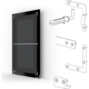 Зеркало напольное Evoform Definite Floor 81x201 см, в багетной раме - золотые дюны 90 мм (BY 6007)