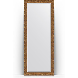 Зеркало напольное с фацетом Evoform Exclusive Floor 80x200 см, в багетной раме - виньетка бронзовая 85 мм (BY 6112)