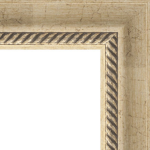 Зеркало напольное с гравировкой Evoform Exclusive-G Floor 108x198 см, в багетной раме - состаренное серебро с плетением 70 мм (BY 6342)