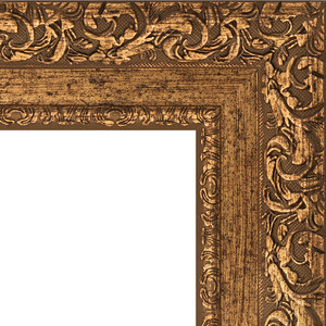 Зеркало напольное с гравировкой Evoform Exclusive-G Floor 110x200 см, в багетной раме - виньетка бронзовая 85 мм (BY 6352)