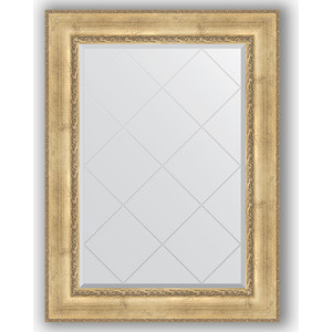Зеркало с гравировкой поворотное Evoform Exclusive-G 82x110 см, в багетной раме - состаренное серебро с орнаментом 120 мм (BY 4213)