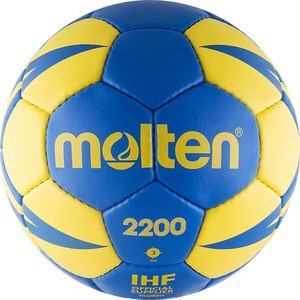 фото Мяч гандбольный molten 2200 (h3x2200-by) р.3 для тренировок