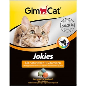 фото Витамины gimborn gimcat jokies with natural b-vitamins шарики с натуральными витаминами группы b для кошек 400таб (408767)