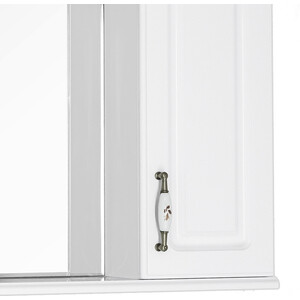 Зеркало-шкаф Style line Олеандр-2 Люкс 65 с подсветкой, белый (4650134470819)