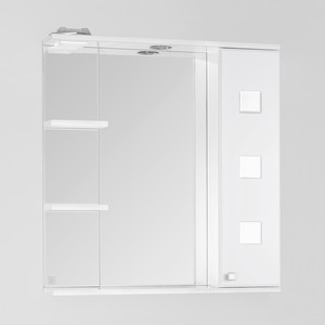 Зеркало-шкаф Style line Крокус 75 с подсветкой, белый (4650134470772), Крокус 75 с подсветкой, белый (4650134470772)
Зеркало-шкаф Style line Крокус 75 с подсветкой, белый (4650134470772), Крокус 75 с подсветкой, белый (4650134470772)