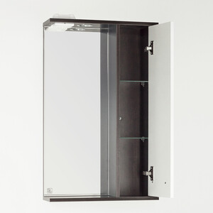 Зеркало-шкаф Style line Панда Стиль 50 венге/белый (ЛС-00000086)