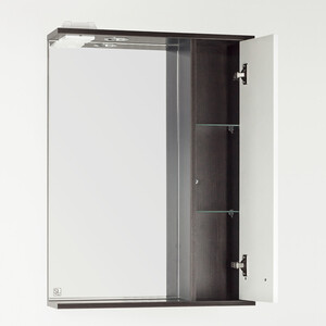Зеркало-шкаф Style line Панда Стиль 60 венге/белый (4650134470390)