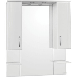 Зеркало-шкаф Style line Энигма 90 с подсветкой, белый (4650134470468)