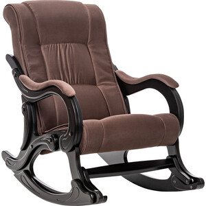 Кресло-качалка Мебель Импэкс МИ Модель 77 венге, обивка Maxx 235
