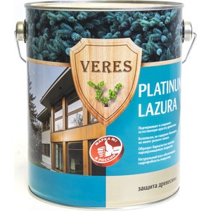 Антисептик для дерева VERES PLATINUM LAZURA №12 белый 2.7л., PLATINUM LAZURA №12 белый 2.7л.
Антисептик для дерева VERES PLATINUM LAZURA №12 белый 2.7л., PLATINUM LAZURA №12 белый 2.7л.