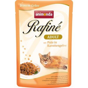 Паучи Animonda Rafine Adult with Turkey in Carrot Jelly с индейкой в морковном желе для кошек 100г (83794), Rafine Adult with Turkey in Carrot Jelly с индейкой в морковном желе для кошек 100г (83794)
Паучи Animonda Rafine Adult with Turkey in Carrot Jelly с индейкой в морковном желе для кошек 100г (83794), Rafine Adult with Turkey in Carrot Jelly с индейкой в морковном желе для кошек 100г (83794)