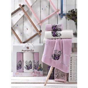 Набор из 3 полотенец Merzuka Butterfly сиреневый махра 50x80-2/70x130-1 (9335сиреневый), Butterfly сиреневый махра 50x80-2/70x130-1 (9335сиреневый)
Набор из 3 полотенец Merzuka Butterfly сиреневый махра 50x80-2/70x130-1 (9335сиреневый), Butterfly сиреневый махра 50x80-2/70x130-1 (9335сиреневый)