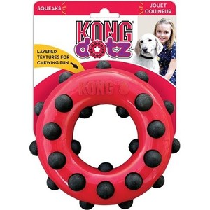 фото Игрушка kong dotz circle large ''кольцо'' большое 15см для собак