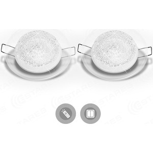 Управляемый светодиодный точечный светильник Estares SIYANIE 7W R-98-CRYSTAL-24V-IP20 (комплект 2 штуки), SIYANIE 7W R-98-CRYSTAL-24V-IP20 (комплект 2 штуки)
Управляемый светодиодный точечный светильник Estares SIYANIE 7W R-98-CRYSTAL-24V-IP20 (комплект 2 штуки), SIYANIE 7W R-98-CRYSTAL-24V-IP20 (комплект 2 штуки)