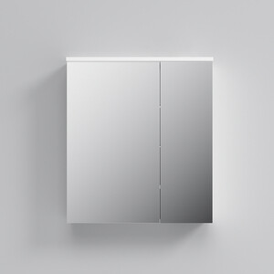 Зеркальный шкаф Am.Pm Spirit 60 с подсветкой, белый глянец (M70MCX0601WG)