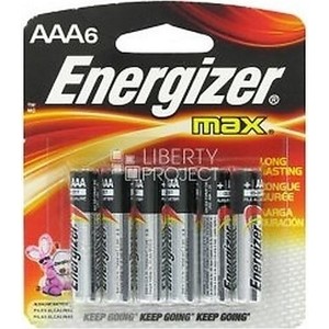 Батарейка ENERGIZER алкалиновая MAX E92 мизинец 6шт, алкалиновая MAX E92 мизинец 6шт
Батарейка ENERGIZER алкалиновая MAX E92 мизинец 6шт, алкалиновая MAX E92 мизинец 6шт