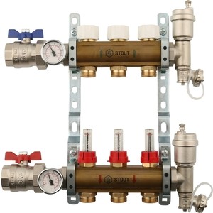 Коллекторный блок STOUT 1''х3/4'' 3 выходов с расходомерами (SMB 0473 000003), 1"х3/4" 3 выходов с расходомерами (SMB 0473 000003)
Коллекторный блок STOUT 1''х3/4'' 3 выходов с расходомерами (SMB 0473 000003), 1"х3/4" 3 выходов с расходомерами (SMB 0473 000003)