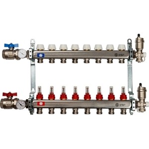 Коллекторной блок STOUT 1''х3/4'' 8 выходов с расходомерами (SMS 0907 000008), 1"х3/4" 8 выходов с расходомерами (SMS 0907 000008)
Коллекторной блок STOUT 1''х3/4'' 8 выходов с расходомерами (SMS 0907 000008), 1"х3/4" 8 выходов с расходомерами (SMS 0907 000008)